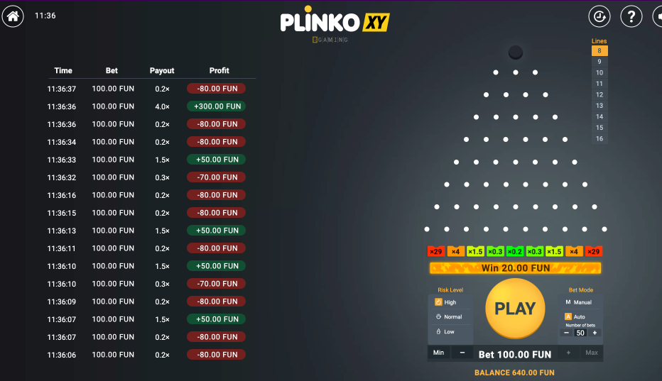 What is Plinko