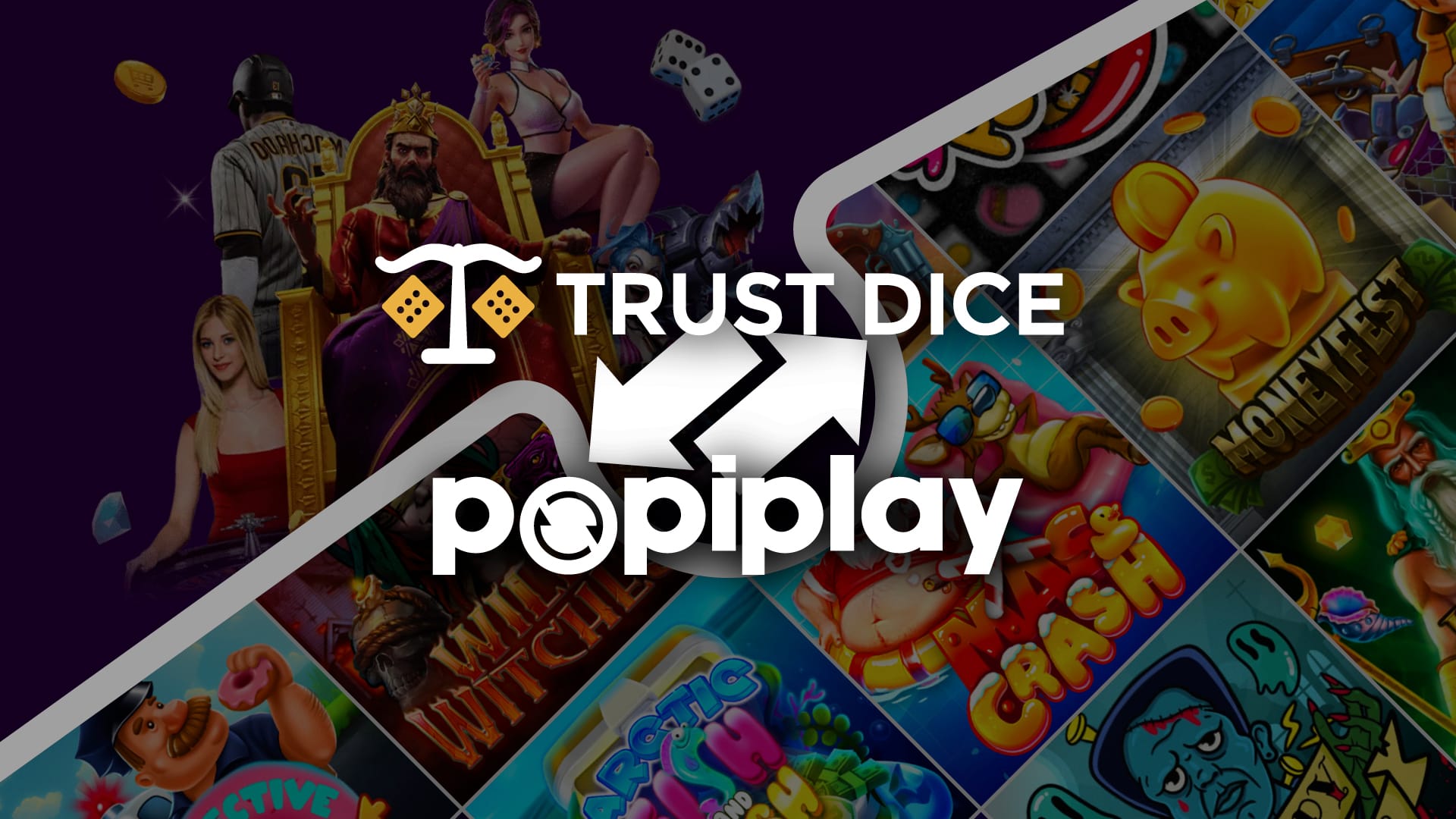 Popiplay: 온라인 게이밍 혁신의 선두주자, TrustDice와의 통합