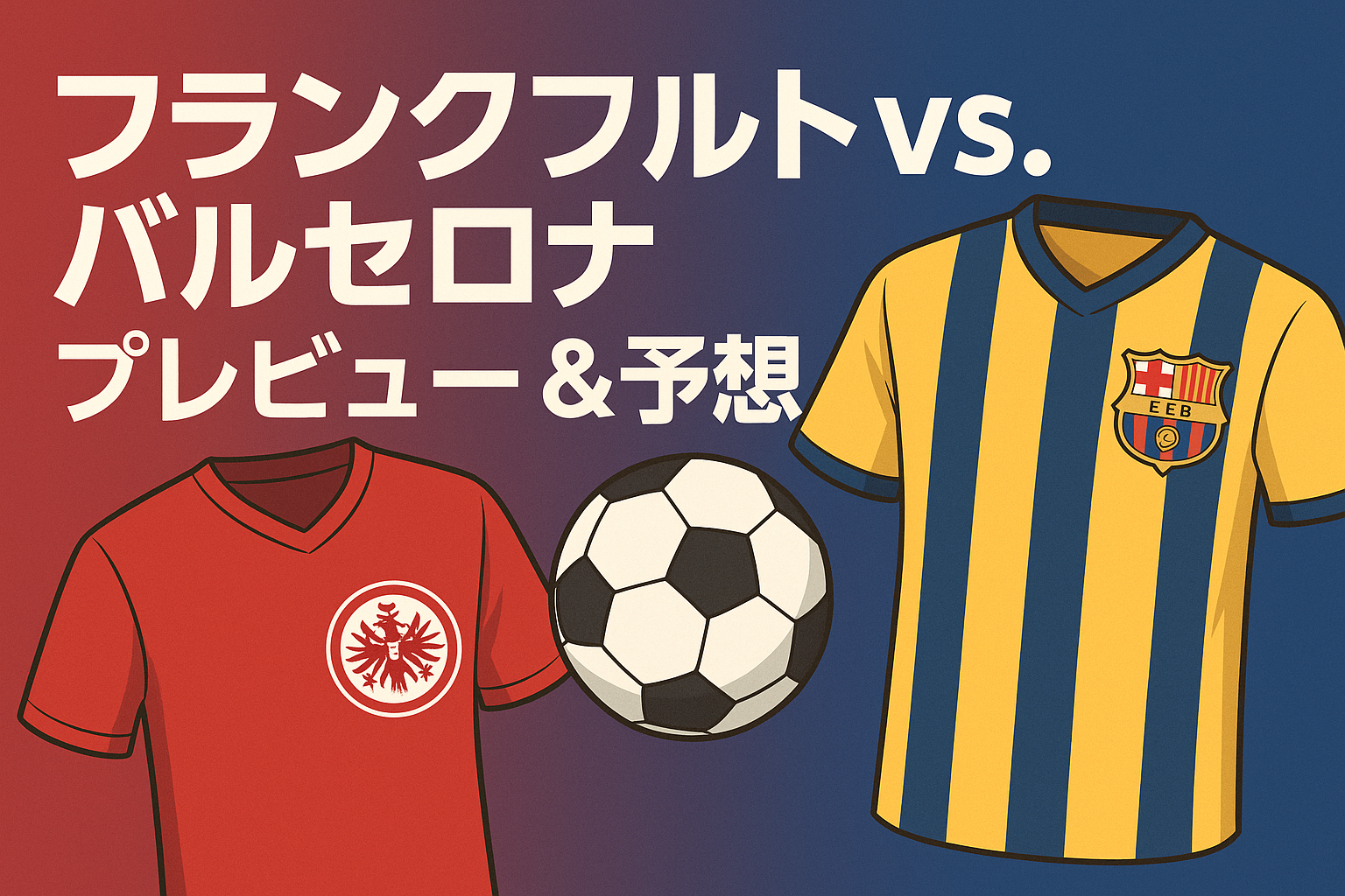 フランクフルト vs. バルセロナ プレビュー＆予想