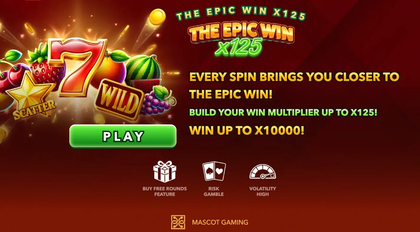 Why this Mascot Gaming Fruit Machine Slot stands out