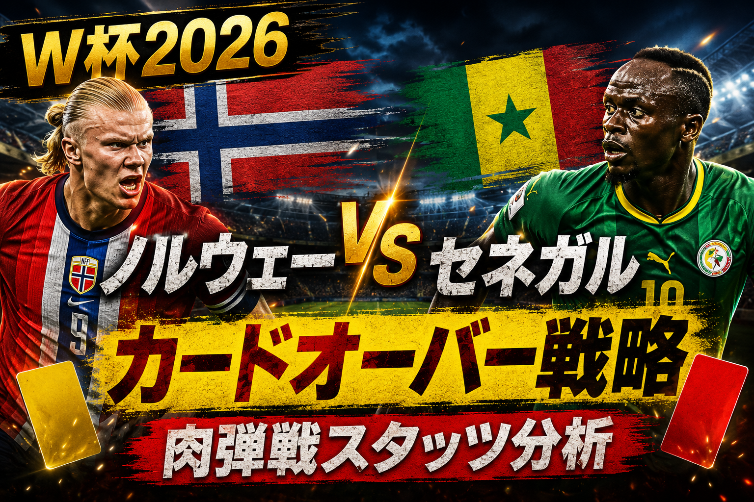 【W杯2026】ノルウェー vs セネガル予想