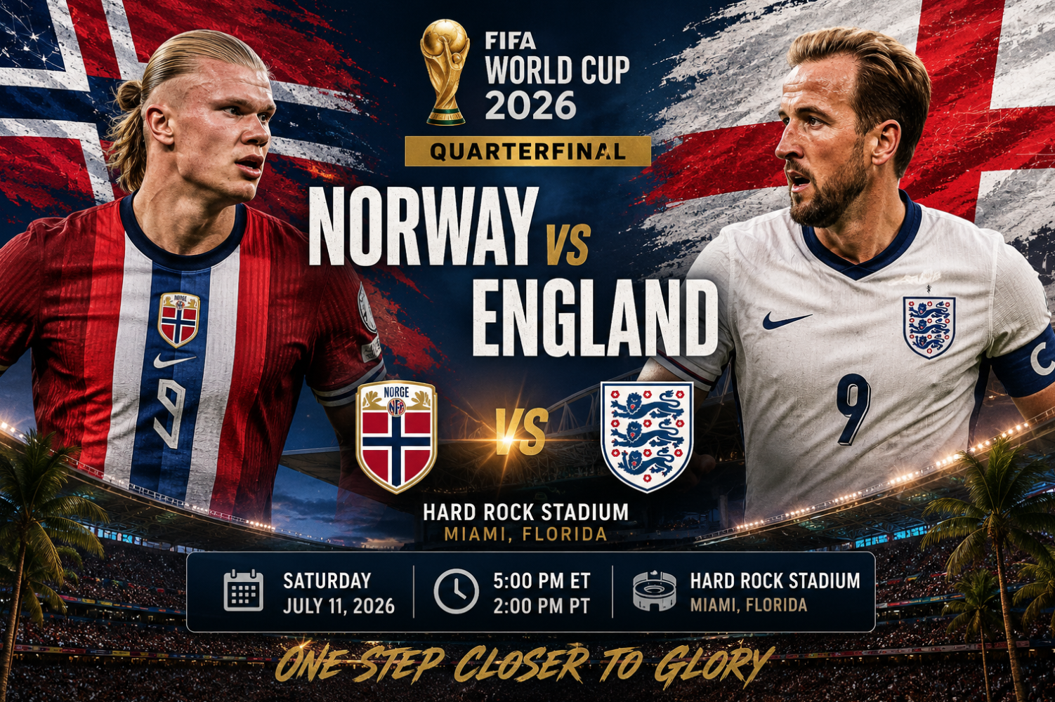 Norway vs England Prediction, Odds & Quarterfinal Preview | fifa world cup 2026